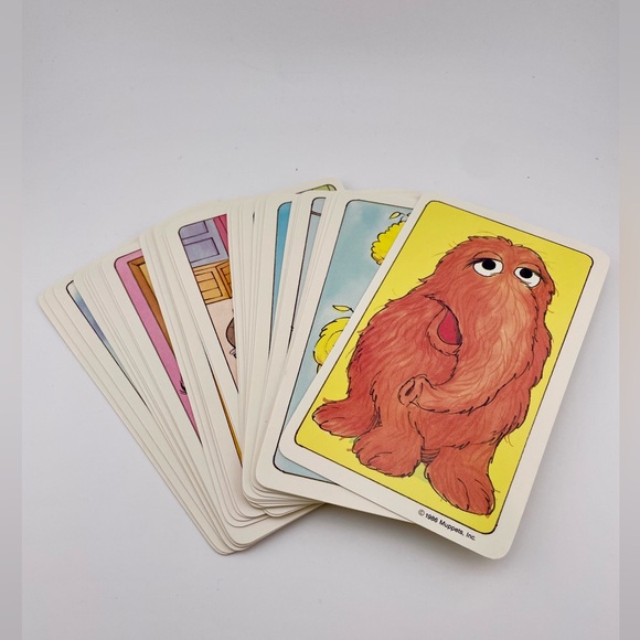 Vintage, Numbers Flash Cards - Sesame Street, Featuring Jim Henson's Muppets - Picture 3 of 5